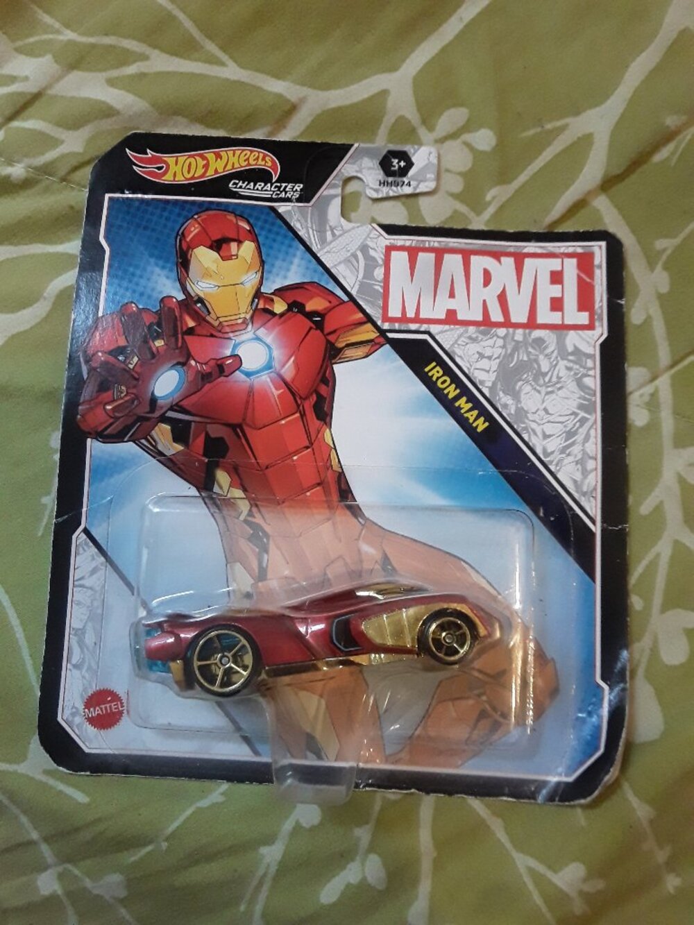 Hot Wheels Character Cars Marvel Iron Man